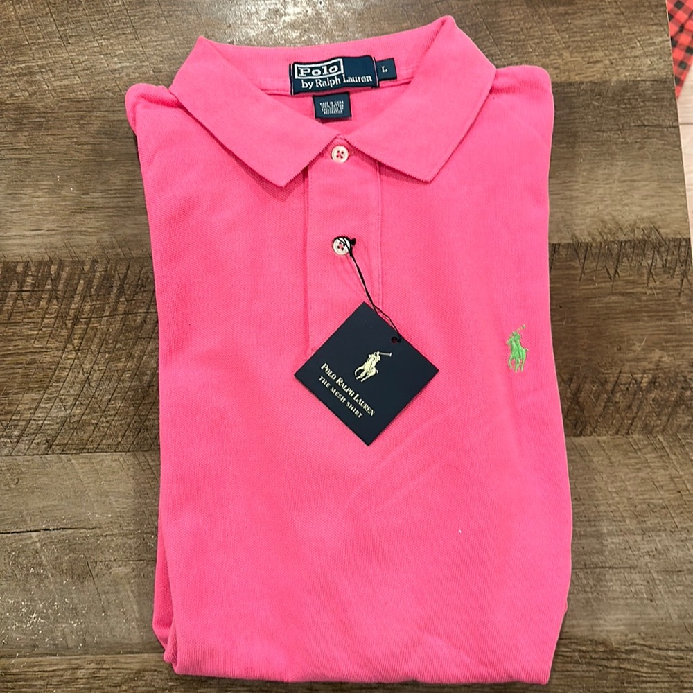 Ralph Lauren Pink Polo